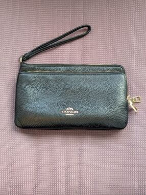 Coach Double Zip Wallet